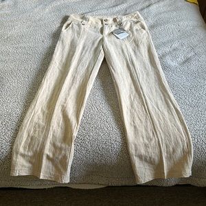Columbia Tan Linen & Cotton Size 10 Women’s pants